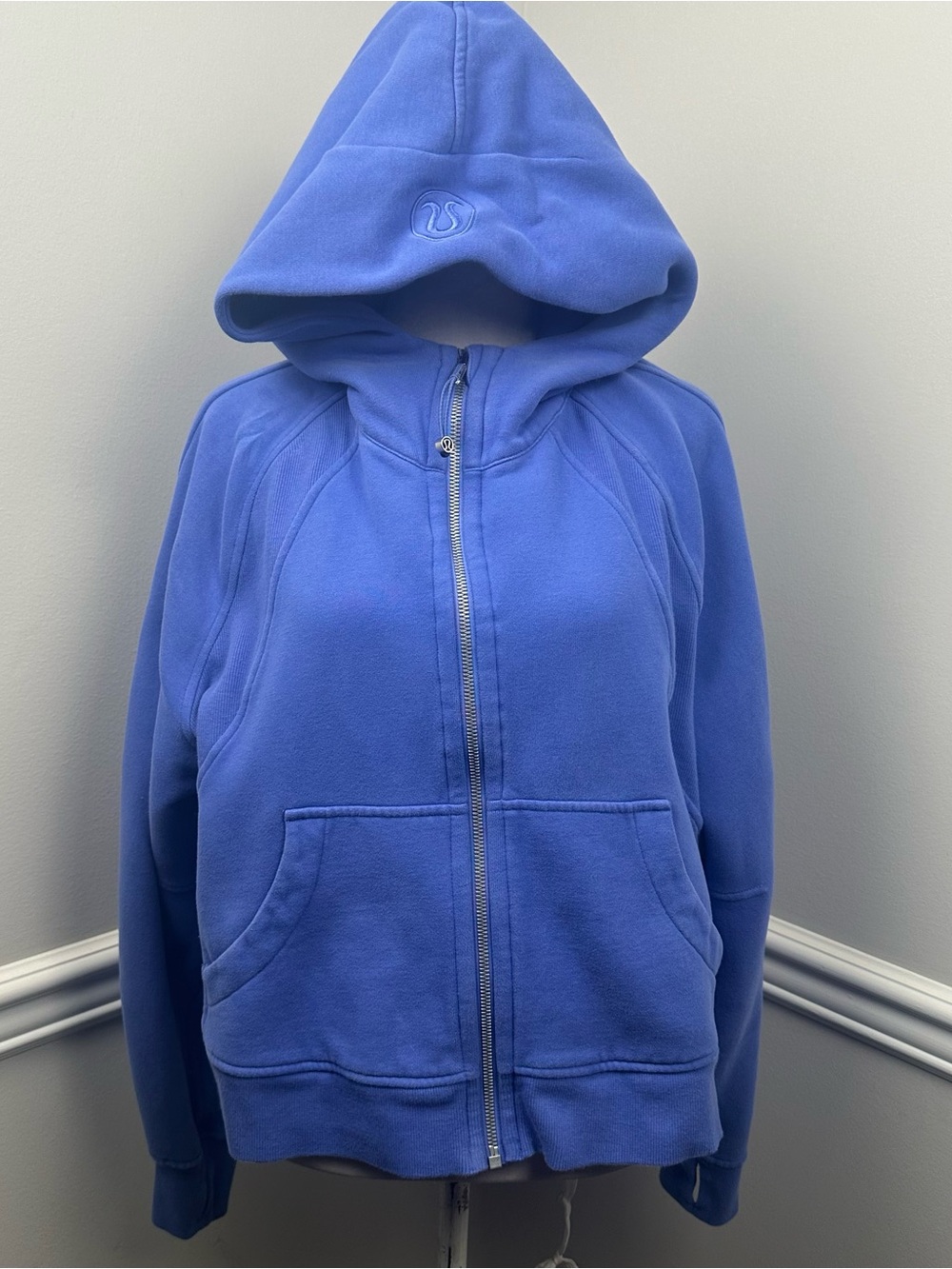 lululemon athletica Women's Blue Full-Zip Hoodie M/L